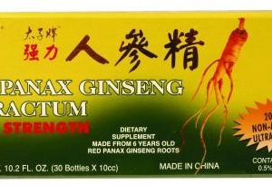 Prince Of Peace Red Panax Ginseng Extract (1x30X10 CC)