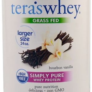 Tera’s Whey rBGH Free Whey Protein Bourbon Vanilla (1×24 OZ)